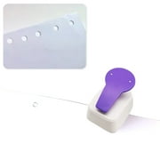 LA TALUS Paper Hole Puncher Spring Action Lever Easily Press Easy Operation Non-slip Anti-crack Children Educational Paper Puncher Office Supply Purple One Size