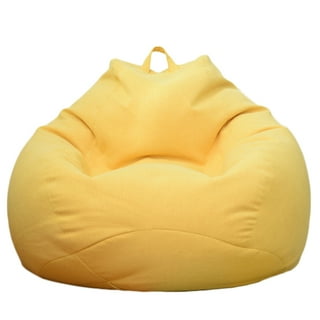 Yellow bean bag chair walmart store