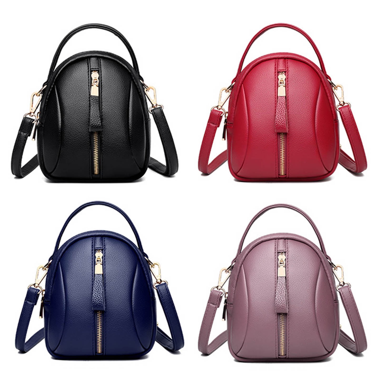 LA TALUS Women Shoulder Bag Multi Compartment Large Capacity Ladies  Multipurpose Single Shoulder Strap Bag for Outdoor Purple One Size 