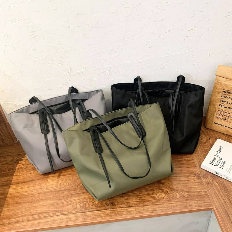 Large tote on sale bag with zipper