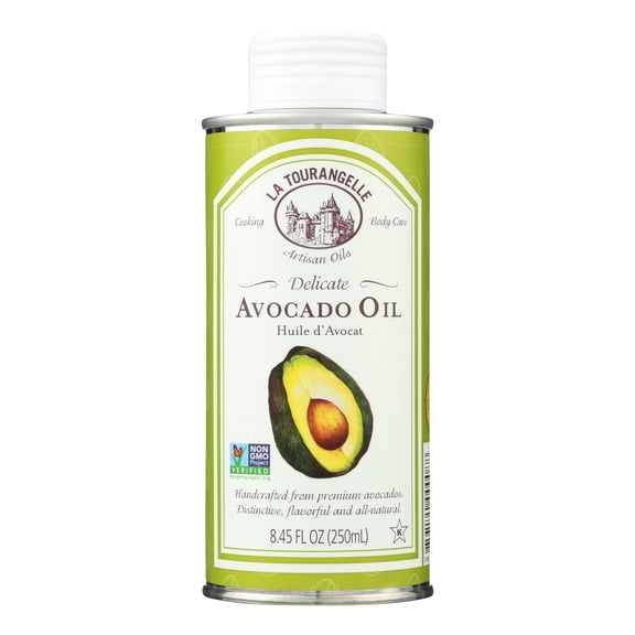 LA TOURANGELLE - Pure Avocado Oil for Cooking and Skincare - 8.45 fo, Case of 6