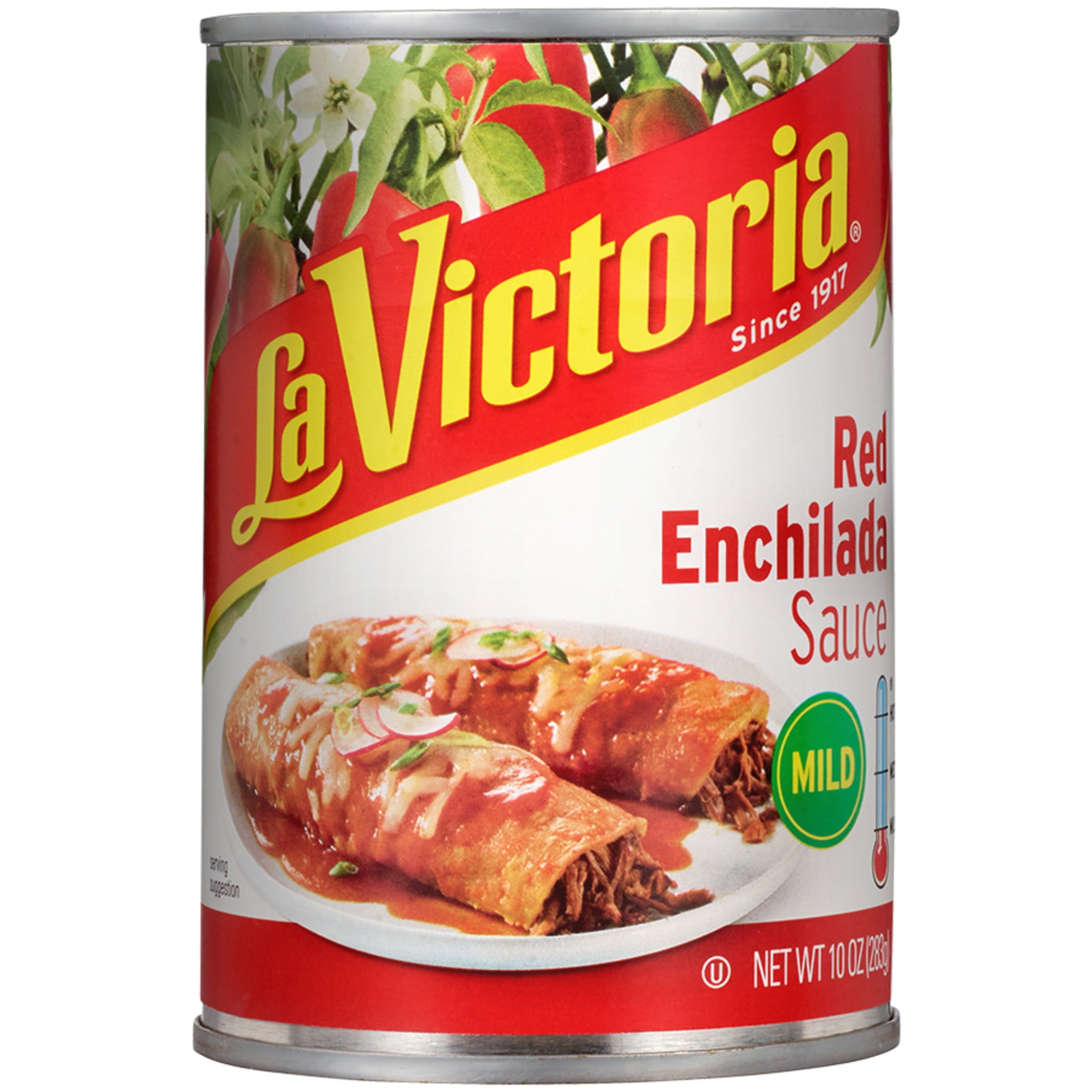 LA VICTORIA Enchilada Sauce, Traditional Mild, Shelf-Stable, 10 oz Steel Can