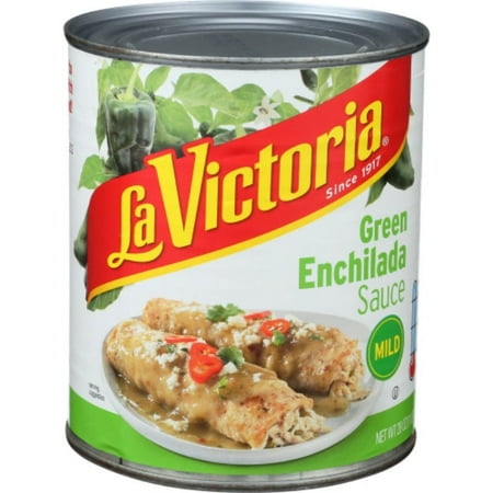 LA VICTORIA SAUCE ENCHLDA MILD GRN CHILI 28 OZ - Pack of 6