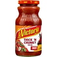 thumbnail image 1 of LA VICTORIA Thick 'N Chunky Salsa, Hot, Shelf-Stable, 15.5 oz Glass Jar, 1 of 9
