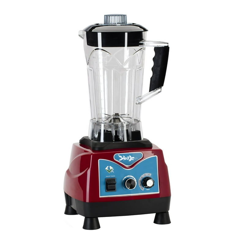 LA Vegan Shark High Performance Ultra Dynamic Variable Speed Blender Red  (0000005) 