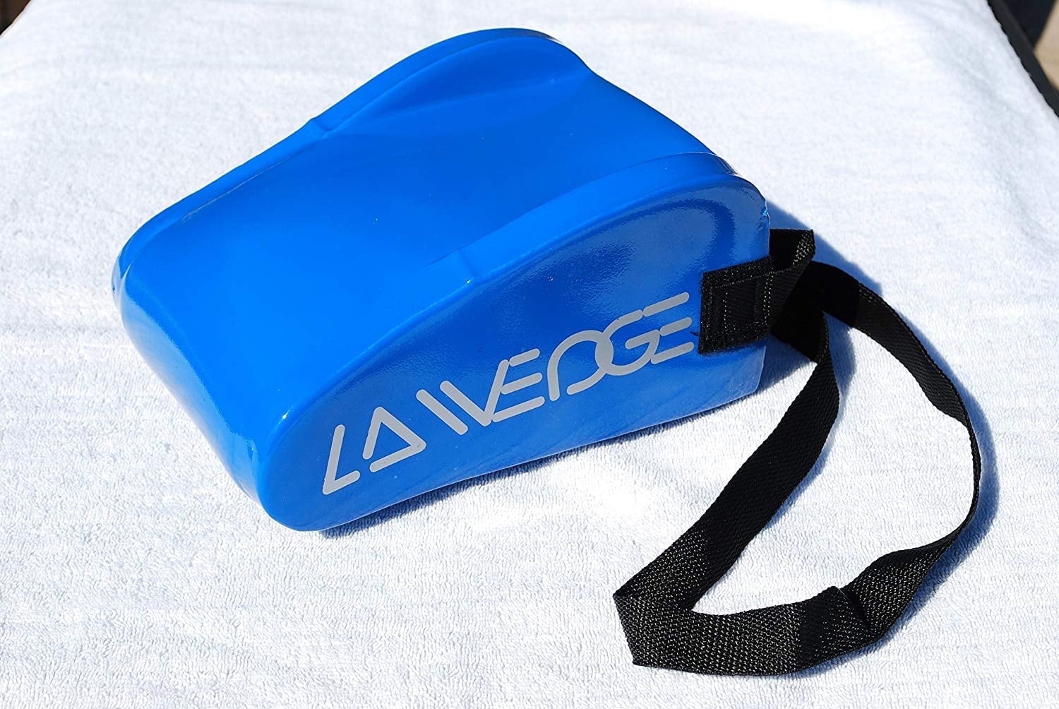 LA-Wedge - Beach Headrest and Accessory Bag - Ocean Blue