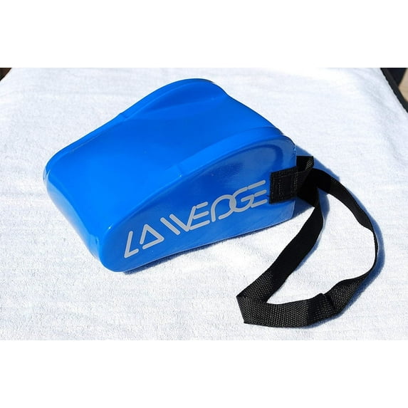 LA-Wedge - Beach Headrest and Accessory Bag - Ocean Blue