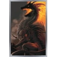 thumbnail image 1 of LA Williams - Belial Dragon Wall Poster, 22.375" x 34" Framed, 1 of 5