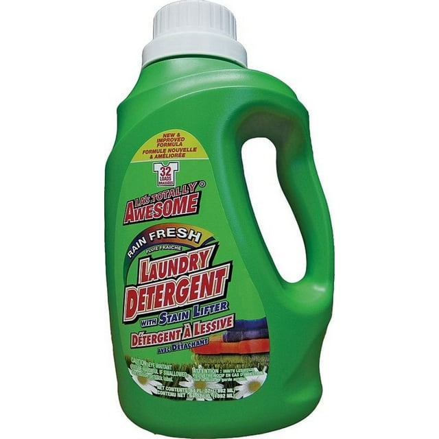 LA's Totally Awesome 232 Laundry Detergent With Stain Lifter, 64 oz