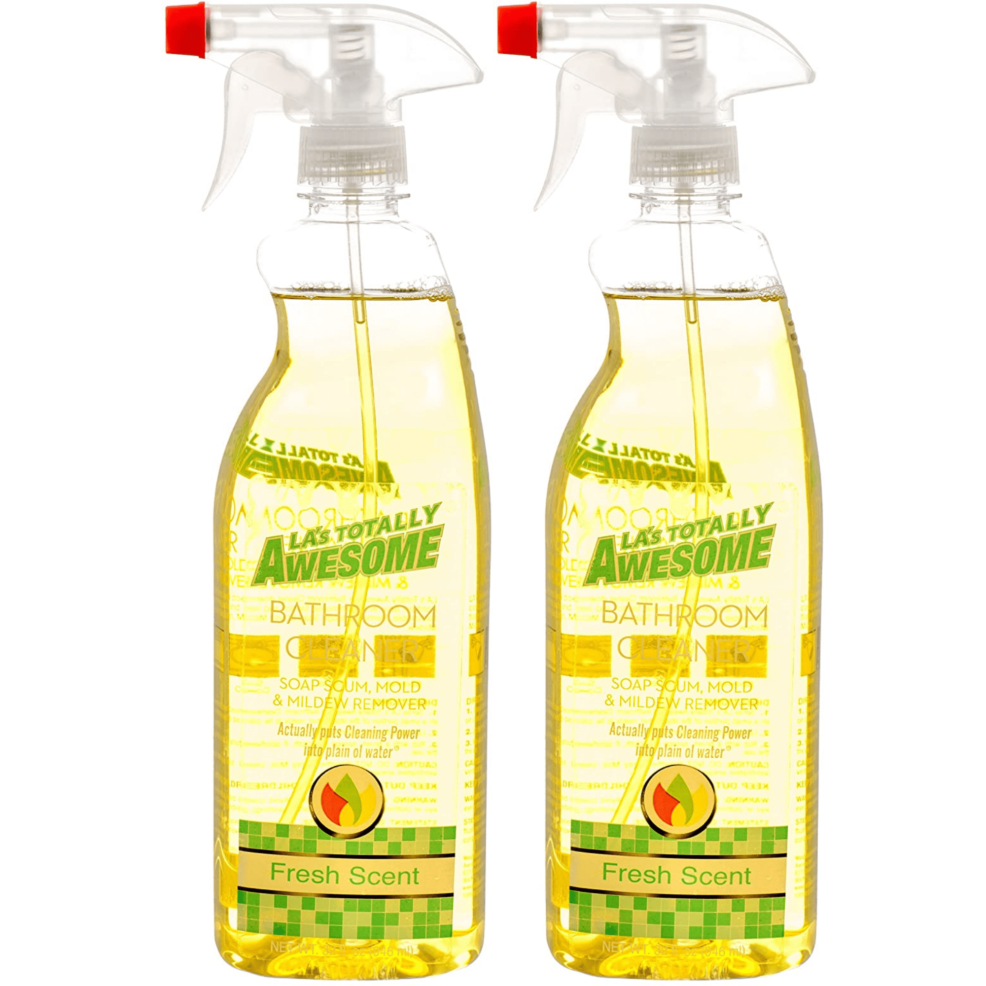  La's Totally Awesome Bang Bathroom Cleaner, Clear : Health &  Household