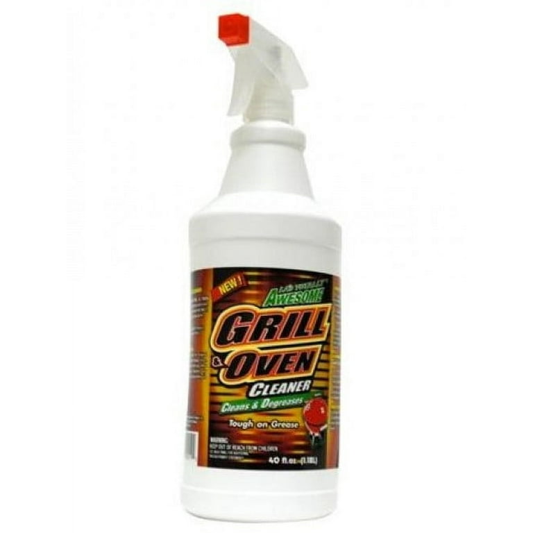 Oven cleaner on grill hotsell