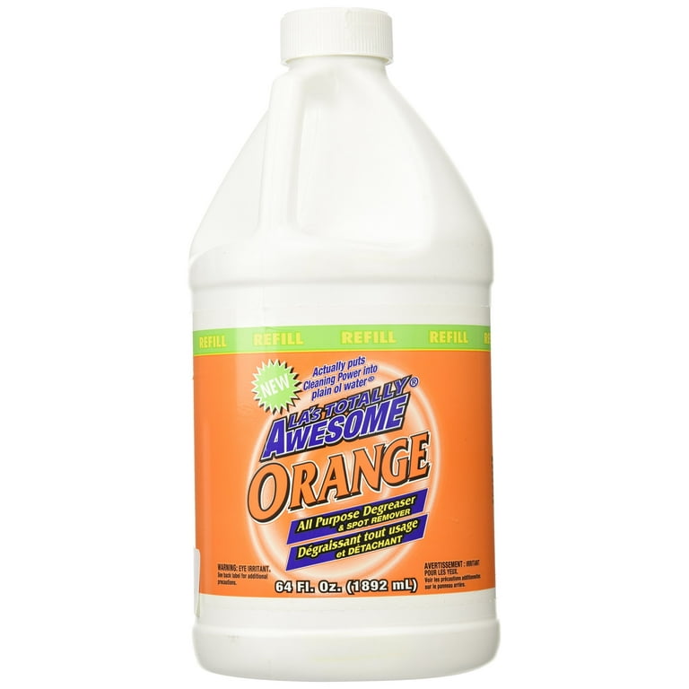 LA's Totally Awesome Orange Degreaser Refill, 64 oz, Kitchen