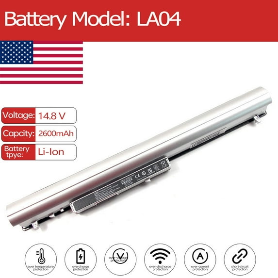 LA04 Laptop Battery for HP Pavilion 15-N269NR 15-N269SB 15-N269SI 15-N269SR 15-N288NR 15-N249TX 15-N250CA 15-N250EB 15-N250EE 15-N288SR 15-N280US 15-N281EA 15-N281NR 15-N281SA 15-N288TX 15-N226NR