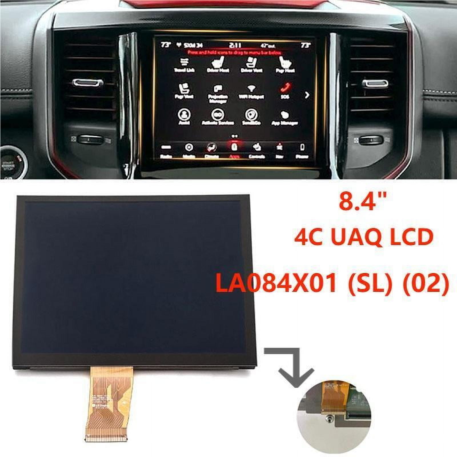 LA084X01-SL02 17-22 8.4" Uconnect 4C UAQ LCD Touch-Screen Radio ...