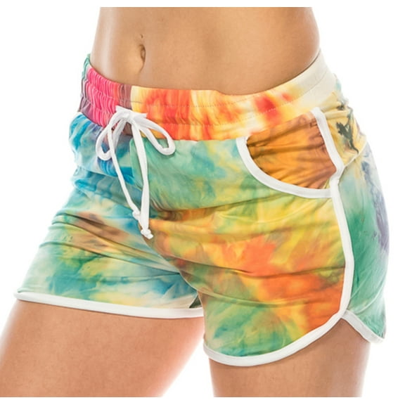 LA12ST Women Athletic Yoga Dolphin Shorts Running Workout Buttery Soft Casual Shorts