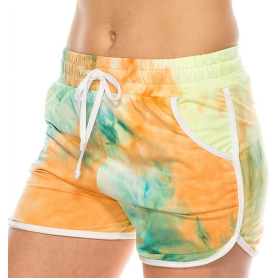 LA12ST Women Athletic Yoga Dolphin Shorts Running Workout Buttery Soft Casual Shorts