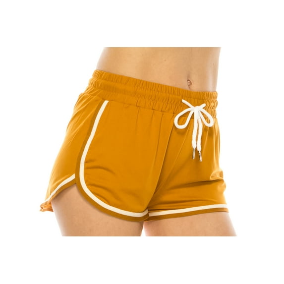 LA12ST Women Athletic Yoga Dolphin Shorts Running Workout Buttery Soft Pajama Casual Shorts