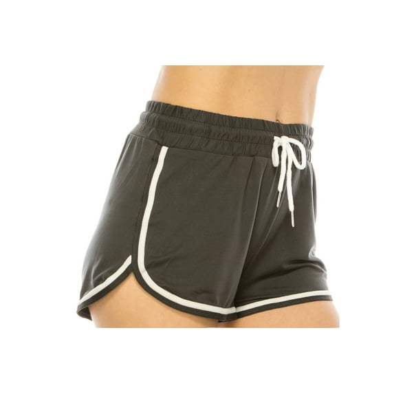 LA12ST Women Athletic Yoga Dolphin Shorts Running Workout Buttery Soft Pajama Casual Shorts