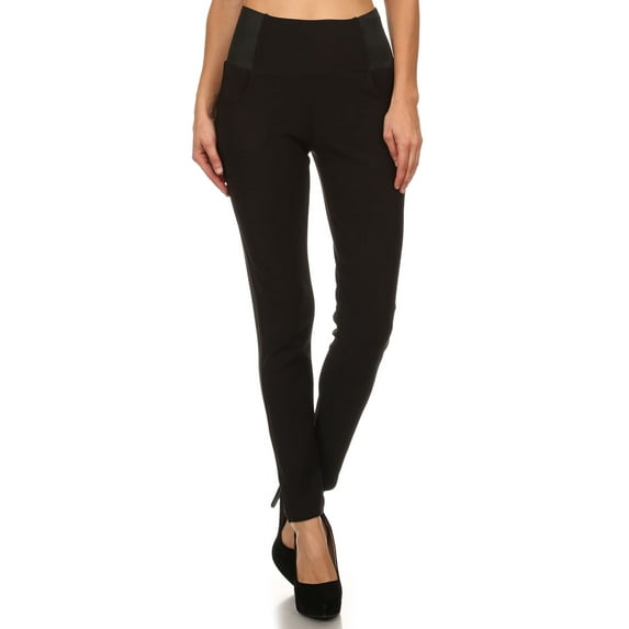 LA12ST Women Pull over Leggings High Quality Office Trouser Pants