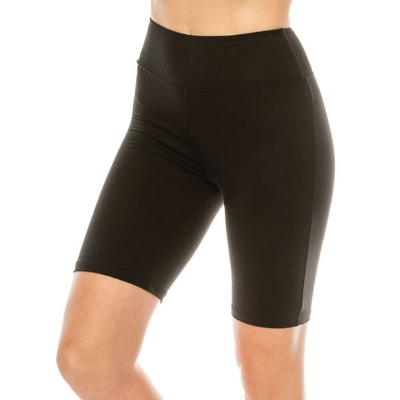 LA12ST Women Workout Yoga Shorts - Premium Buttery Soft Solid Stretch Active Running Dance Volleyball Short Pants