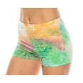 thumbnail image 1 of LA12ST Women Workout Yoga Shorts - Premium Buttery Soft Solid Stretch Active Running Dance Volleyball Short Pants, 1 of 2