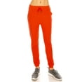 thumbnail image 1 of LA12ST Women's Juniors Soft Jogger Pants Drawstring Pockets, 1 of 2