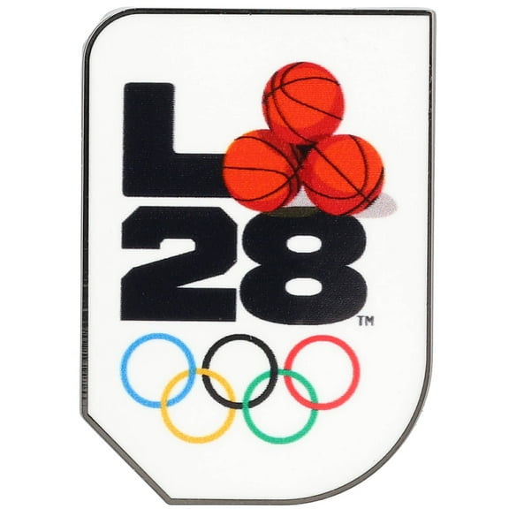 LA28 Summer Olympics Basketball Pin