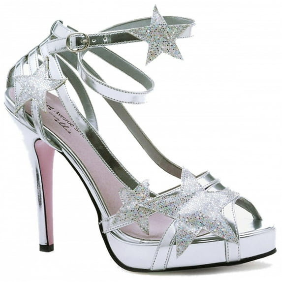 LA427 StarLight Adult Shoes Silver - Size 6