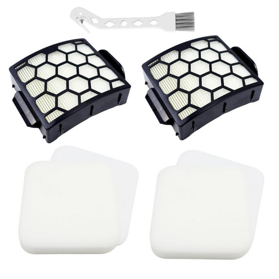 LA502 LA300 Filters Compatible with Shark Rotator Navigator Lift-Away ADV DuoClean PowerFins Upright Vacuum LA300 LA301 LA322 LA502 Replaces Part # XFFK320 & XHF320 hepa filter