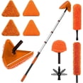 thumbnail image 1 of LAANPOLE 20FT Reach Dusters for Cleaning, Ceiling Fan Cleaner Duster with Extension Pole, Wall and Baseboard Cleaner Mop with Handle for Window Cobweb Fan Blade and High Ceiling, 1 of 10