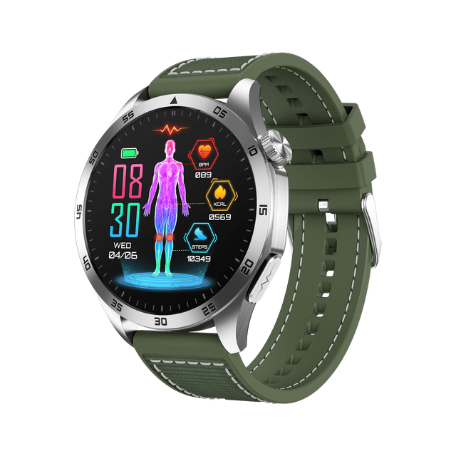 LAATIKUI ET485 Smart Watch Fits for Android IOS IP68 Waterproof ...