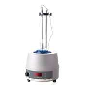 LAB FISH 500ml Digital Heating Mantle Stirrer, 250W Lab Hot Plate Magnetic Stirrer with Temperature Probe & Timer for Chemistry Lab