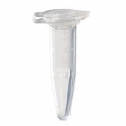 Lab Safety Supply Microcent Tube,0.5mL,Sterile,PP,PK1000 11L817