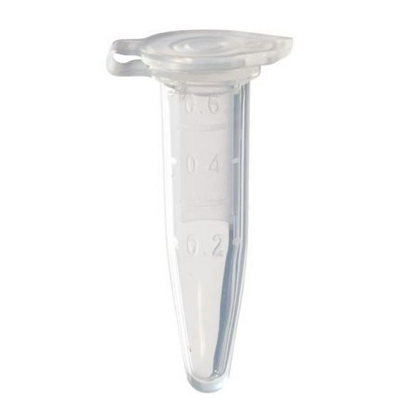LAB SAFETY SUPPLY 11L817 Micro Cent Tube,0.5mL,Sterile,PK1000