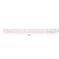 thumbnail image 1 of LABAKUI-1"x12" Clear Sewing Graph Ruler - PVC Plastic Pattern Grading Ruler, 1 of 4