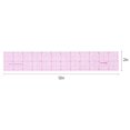 thumbnail image 1 of LABAKUI-2"x12" Clear Sewing Graph Ruler - PVC Plastic Pattern Grading Ruler, 1 of 4