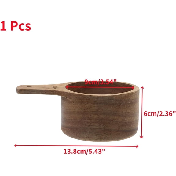 LABAKUI-Natural Wooden Measuring Cup 1 Cup