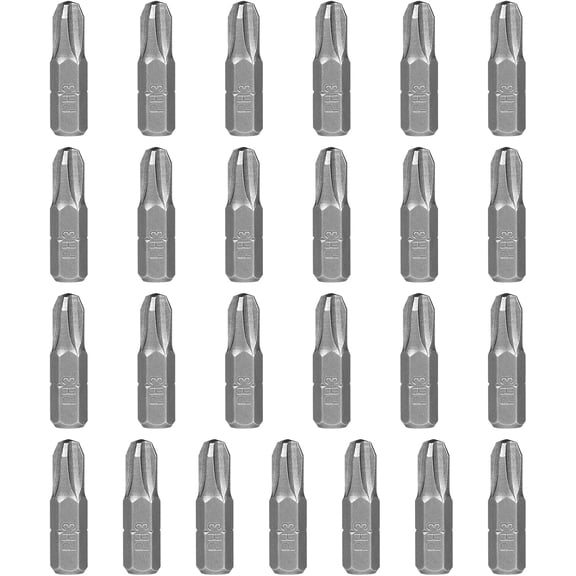 LABAKUI-PH3 Screwdriver Bit Set, Phillips #3 Bits 1/4" Hexagon Bit (25 Pack)