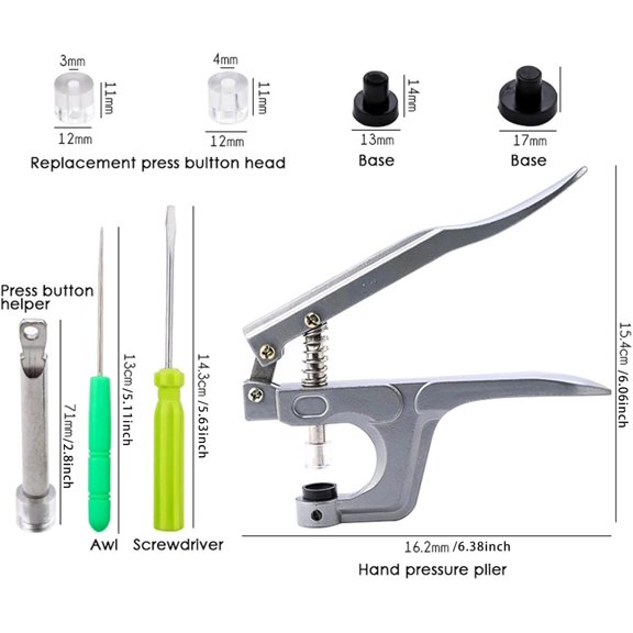 LABAKUI-Plastic Snap Pliers for T3 T5 T8 Snap Buttons