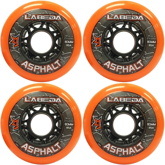 LABEDA WHEELS Inline Roller Hockey GRIPPER ASPHALT 72mm X4
