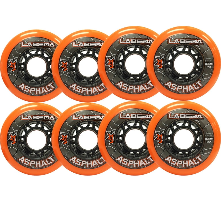LABEDA WHEELS Roller Hockey GRIPPER ASPHALT 76/80 HILO - Walmart.com