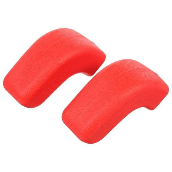 LABELEPH 1 Pair Sleek Design Tow Hook Covers for Outdoor Use Durable Rubber Material 2.4x1.2x0.8in