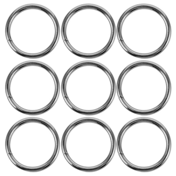 LABELEPH 100Pcs Split Rings for Keychains Silver Stainless Steel for Car Keys