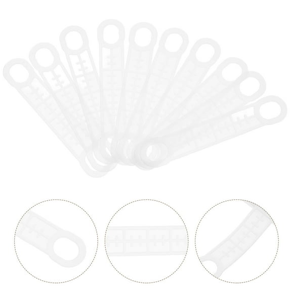 LABELEPH 10Pcs Non Slip Hanger Grips for Clothes Hangers with Simple Style