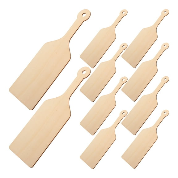 Tineasur Beige Wood Craft Boards for Home Decoration, Kitchen Projects, Arts and Crafts Activities, Woodworking Supplies