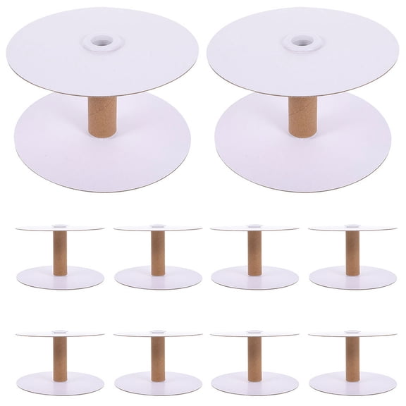 LABELEPH 12Pcs Knitting Yarn Bobbins Modular Design Sewing Supplies Storage Solution