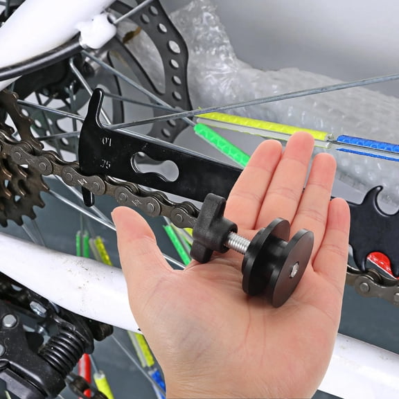 LABELEPH 1Pack Black Bike Chain Keeper Enhance Safety for Cyclists and Beginners