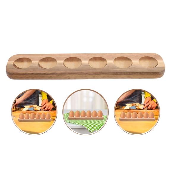 LABELEPH 1Pack Rectangular Egg Holder for Home Use with Simple Design