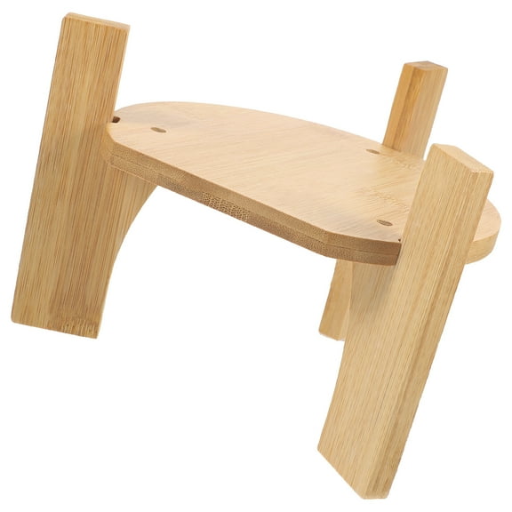 LABELEPH 1Pcs Rectangular Wood Beverage Dispenser Stand for Home Use