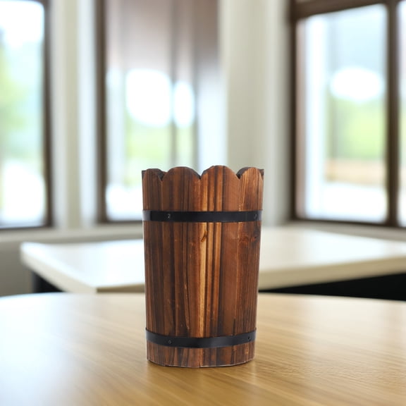 LABELEPH 1Pcs Vintage Wooden Planter for Indoor and Outdoor Use